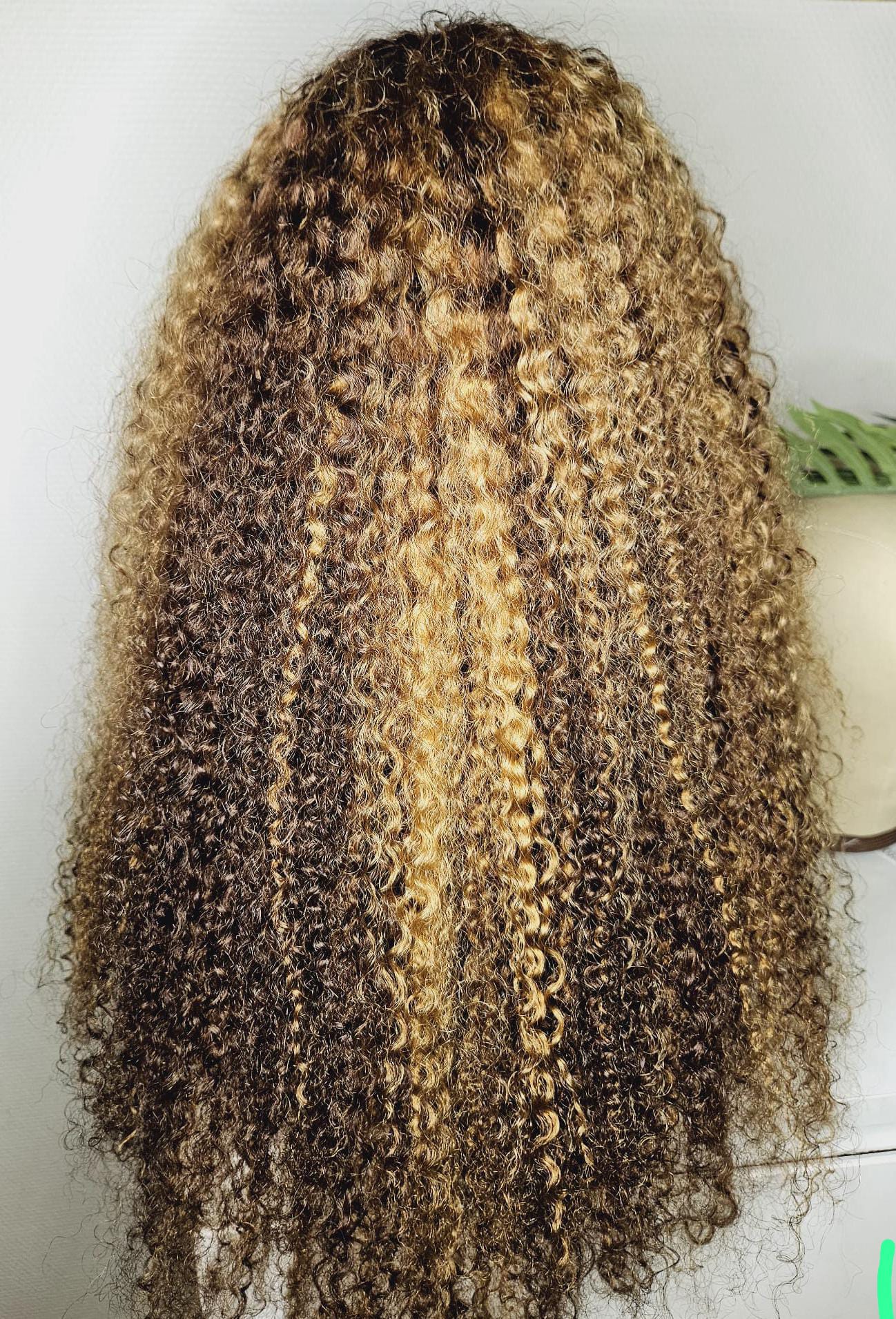 Full Frontal 13x4 Burmese  Curls Piano Wig
