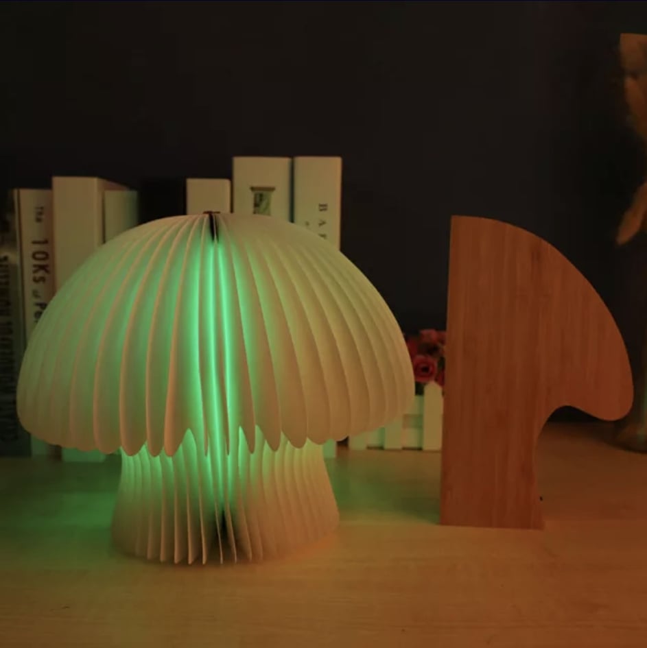 Mushroom Night Lamp With Remote