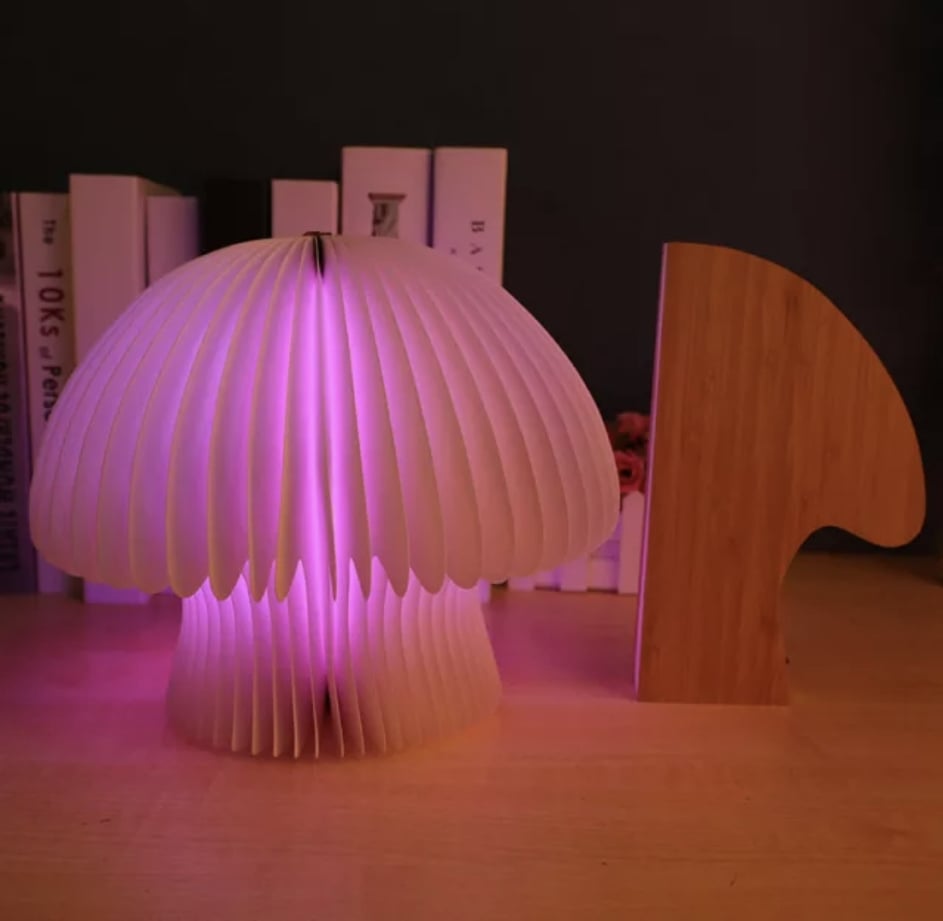 Mushroom Night Lamp With Remote