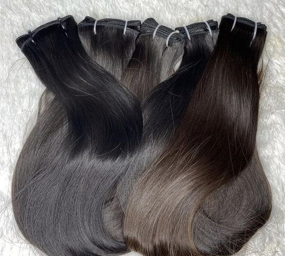 Human Hair (Bone-Straight) Bundles