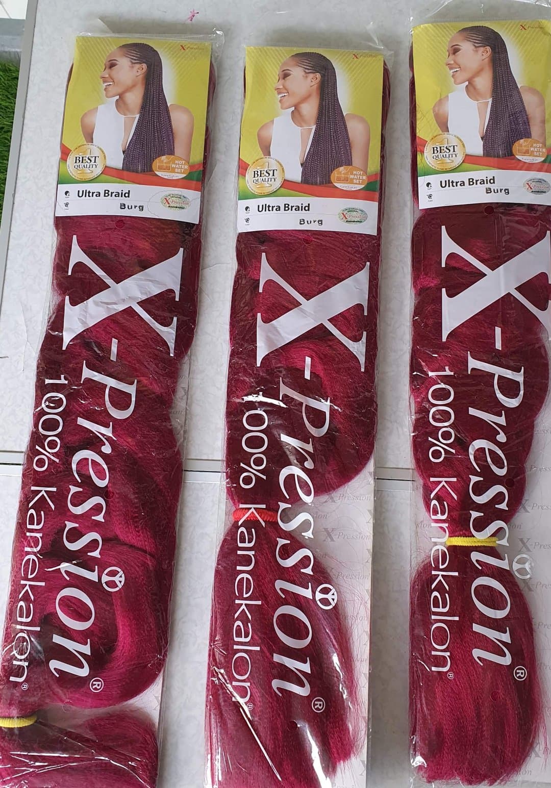 X-PRESSION  HAIR BRAIDS "KANEKALON" SYNTHETIC