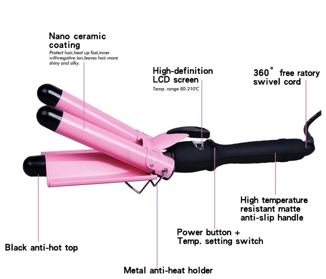 Ceramic Trippel Barrel Waver