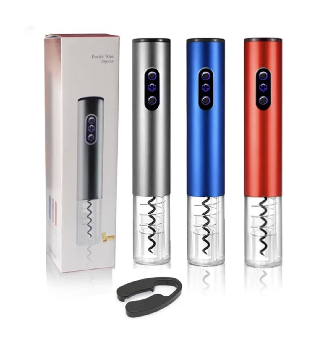 Electric Wine Bottle Opener With Foil Cutter