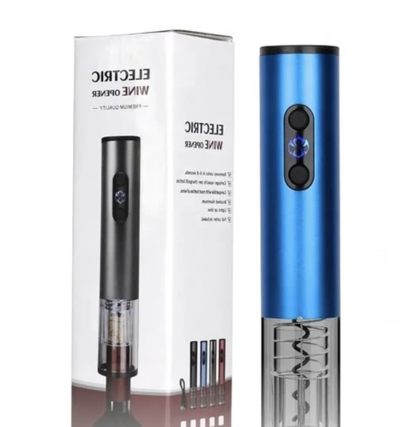 Electric Wine Bottle Opener With Foil Cutter
