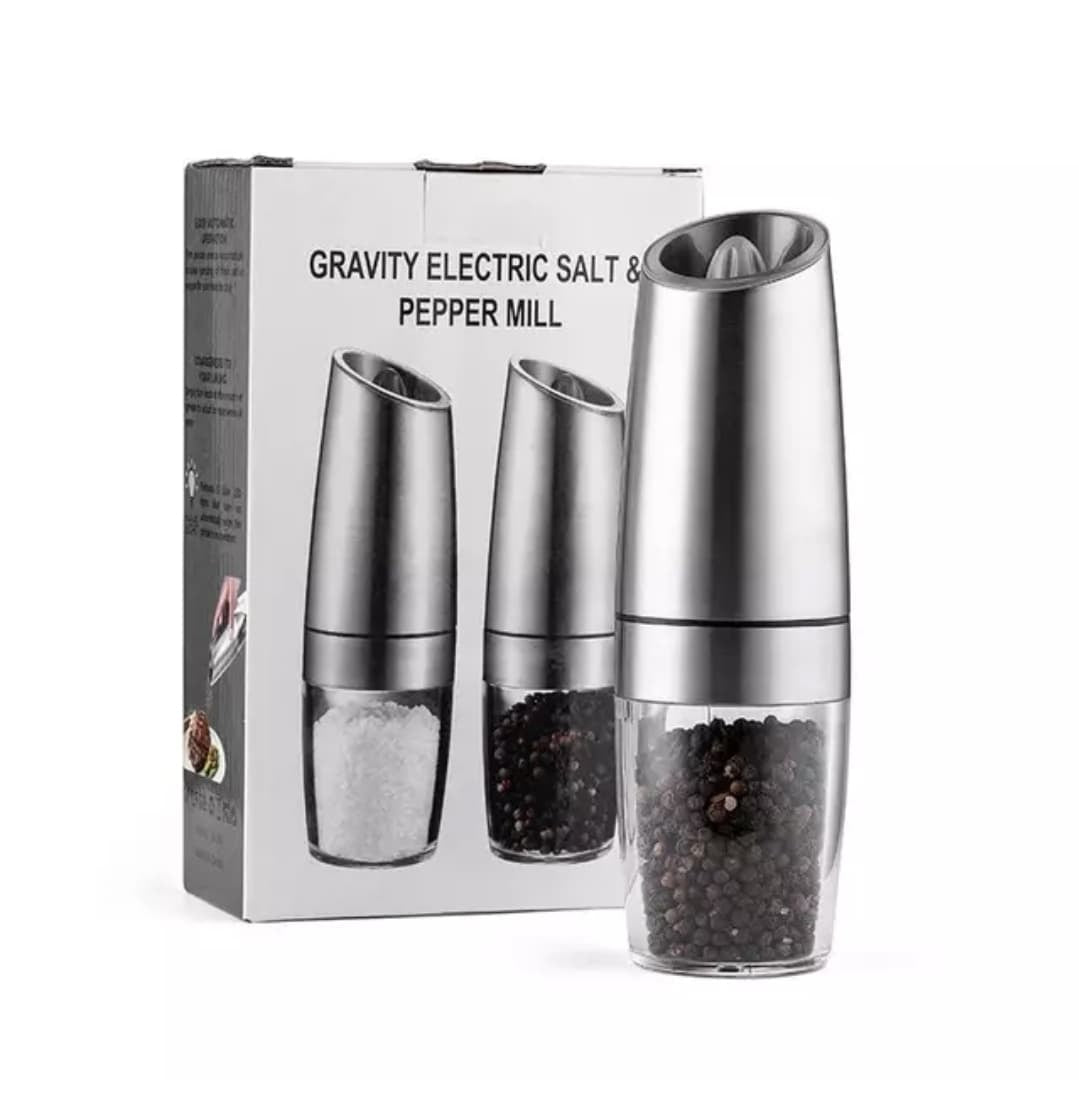 Electric  Salt & Pepper Grinder  mill grinder with blue light (2set)