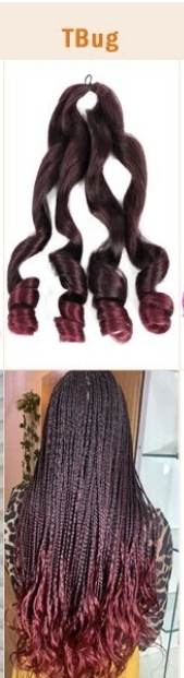 Spiral  Wave Synthetic  Hair