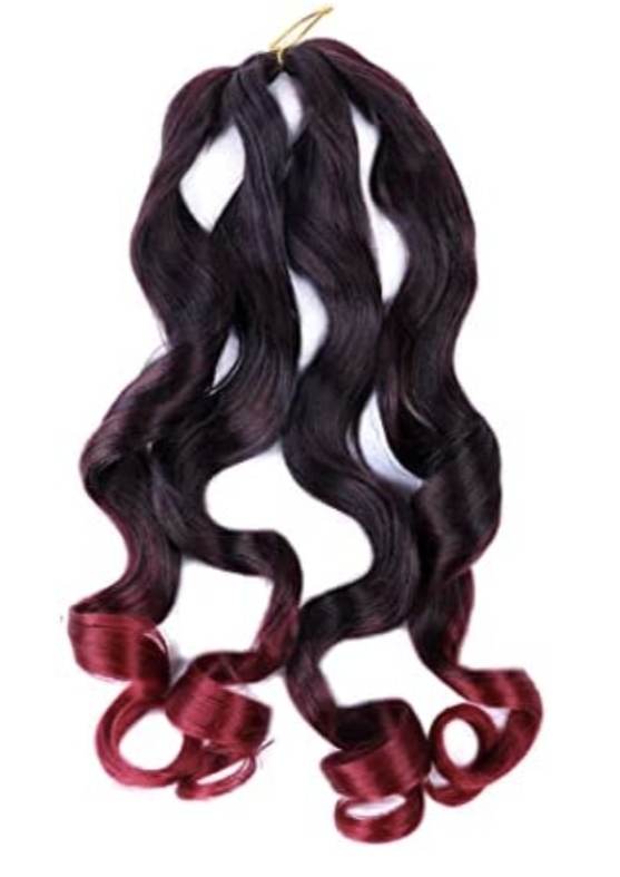 Spiral  Wave Synthetic  Hair