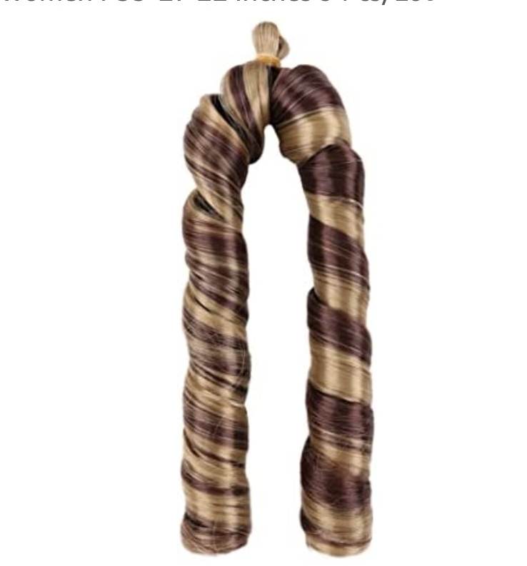 Spiral  Wave Synthetic  Hair