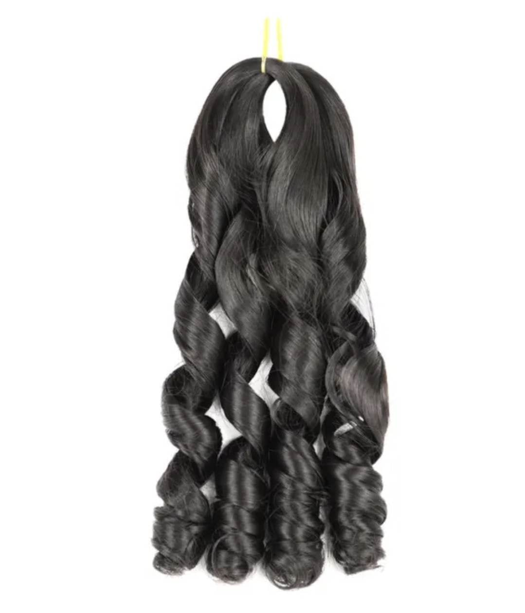 Spiral  Wave Synthetic  Hair
