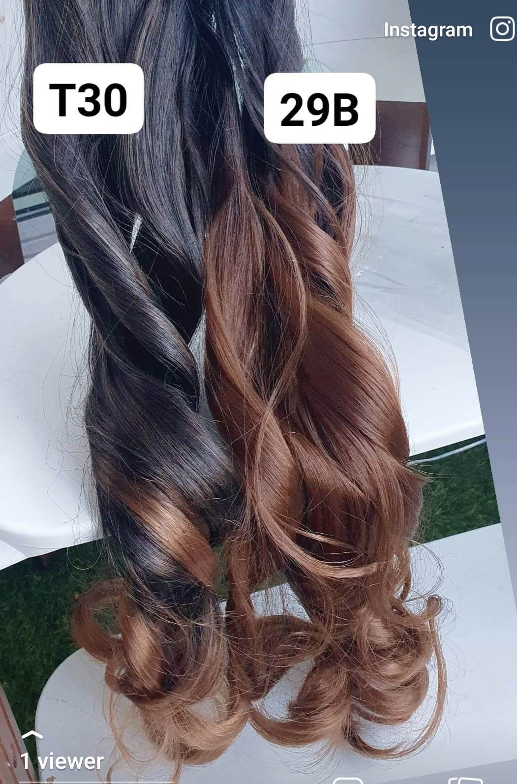 Spiral  Wave Synthetic  Hair