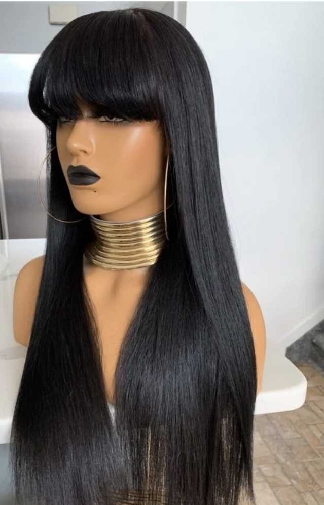 Glueless Wigs with ("4x4") Closure & Bundles Included