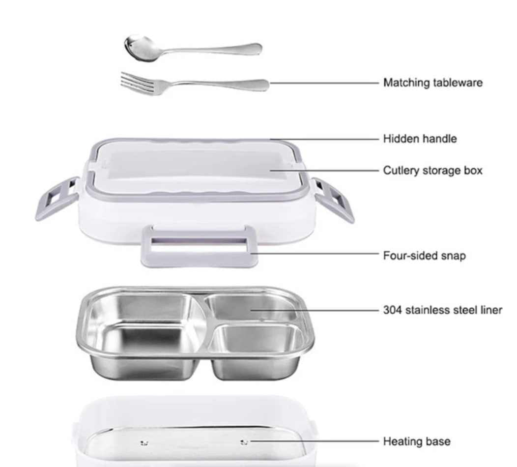 Electric Heated Lunch Box