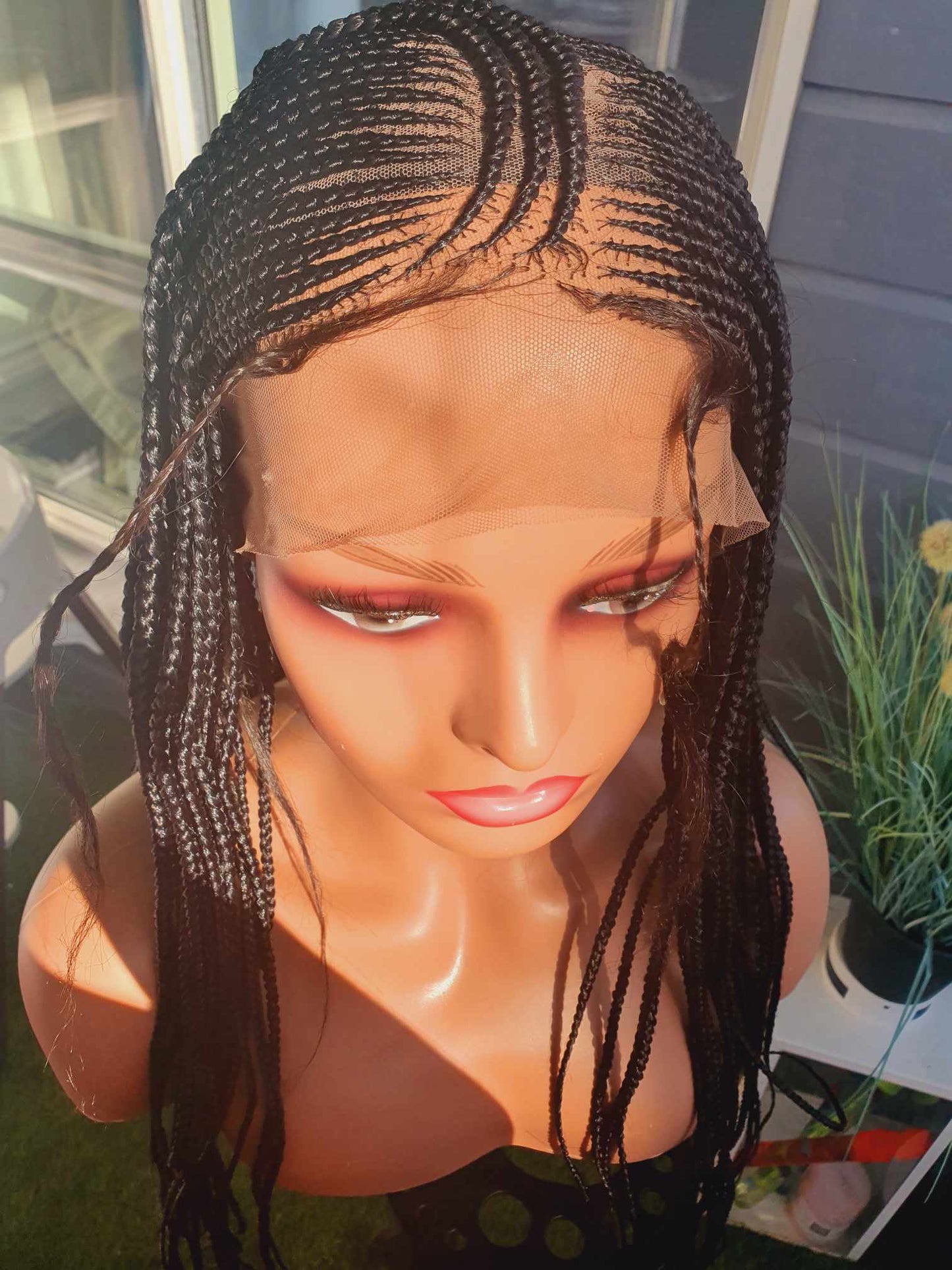Cornrow Braided Wig