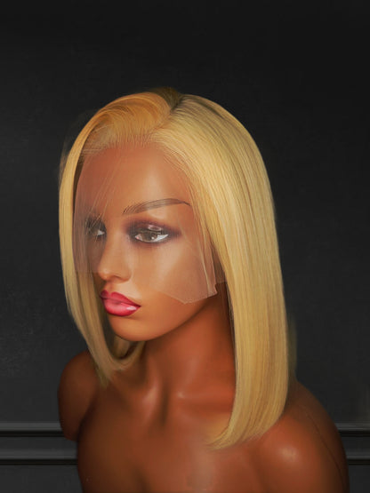 Double  Drawn Bone Straight  (Wig)