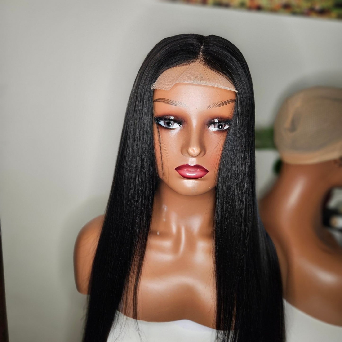 Double  Drawn Bone Straight  (Wig)