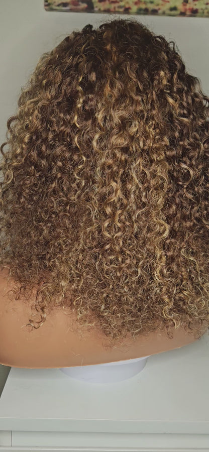 Brazilian Curly Piano Wig