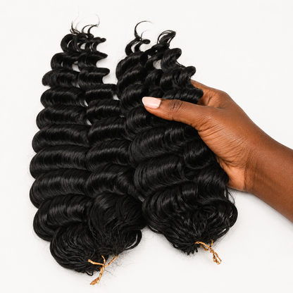 Oge Crochet Waves ( Kinky straight, Deep-wave, Jerry Curl)