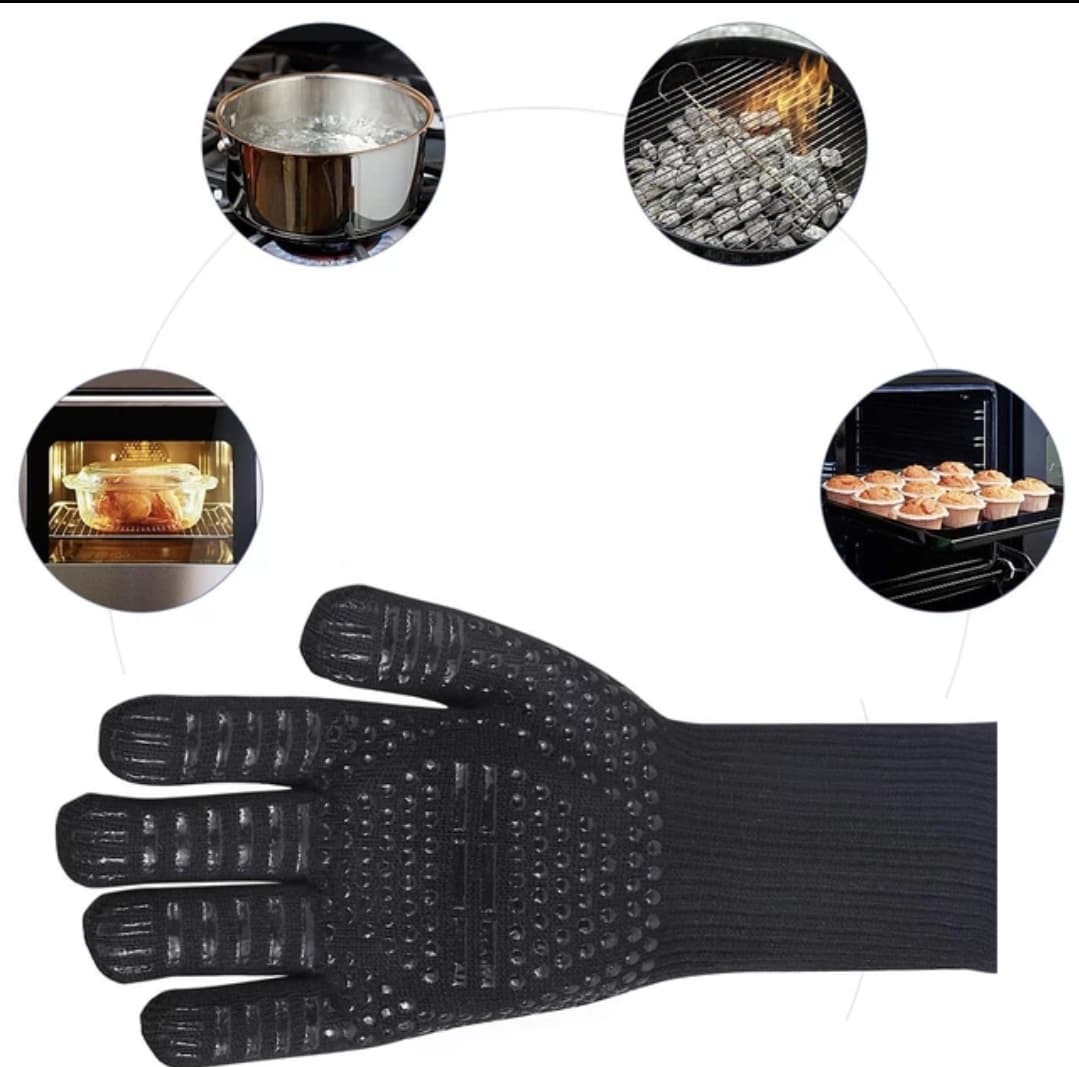 Silicone bbq outlet gloves