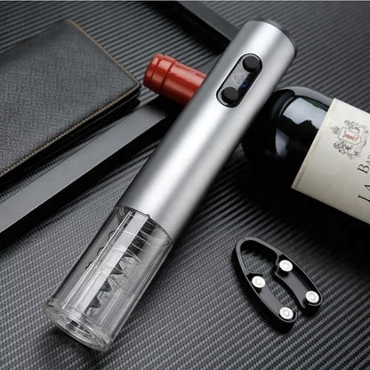 Electric Wine Bottle Opener With Foil Cutter
