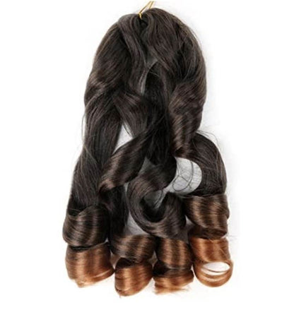 Spiral  Wave Synthetic  Hair